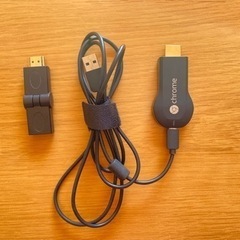 ！値下げしました！【2011年製 SHARP】32型液晶テレビ & クロムキャスト セットの画像