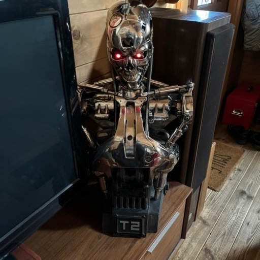 お話中　ターミネーター2  1/1  T-800 エンドスケルトン ライフサイズバスト