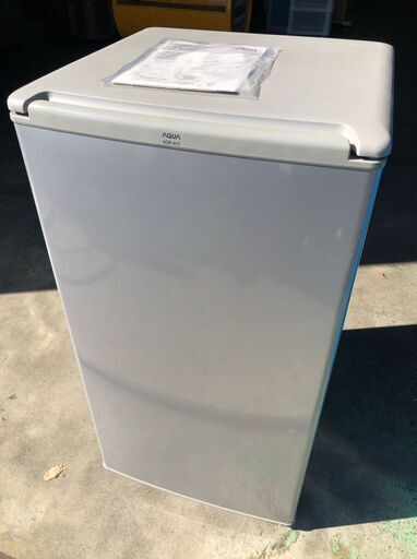 AQUA ノンフロン直冷冷蔵庫 AQR-81C(S) 75L 2014年製 J11038