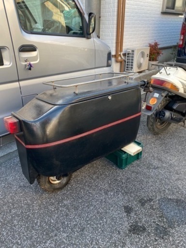 二輪用トレーラー バイク 牽引 リヤカー スーパーカブなど