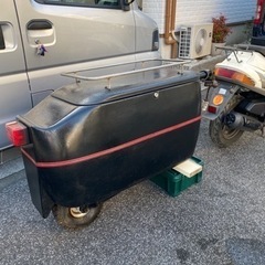 二輪用トレーラー バイク 牽引 リヤカー スーパーカブなど