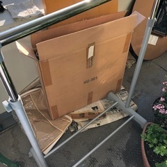 ハンガーラック　差し上げますの画像