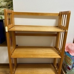 たな　収納棚　ラック　折りたたみ式　