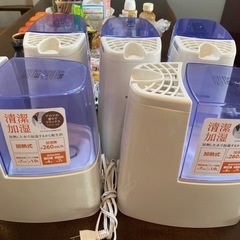 小型加湿器5台、基本未使用の画像