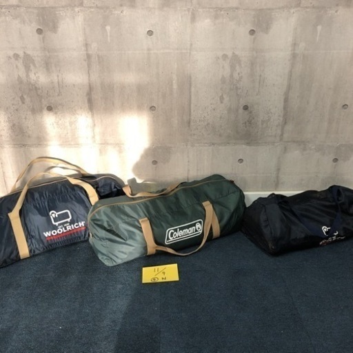 WOOLRICH EST.1830 Coleman テント キャンプ アウトドアコールマン まとめて