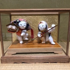 置き物　日本人形