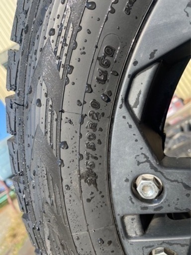 275/60R20 ジオランダー　スタッドレス　4本　ホイールセット