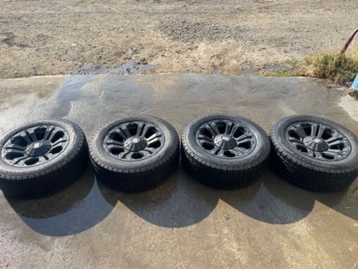 275/60R20 ジオランダー　スタッドレス　4本　ホイールセット