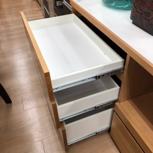 堀田木工所 可動式キッチンカウンター ナチュラル×ホワイト【トレファク上福岡】 キッチンカウンター ホワイト｜トレファクONLINE