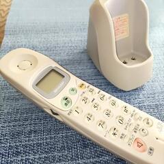 【SHARP】コードレス留守番電話機の画像