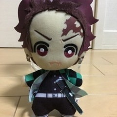 BANDAI鬼滅の刃竈門炭二郎フィギュア　ともぬい炭二郎　竈門禰逗子　ぬいぐるみ　マスコットの画像