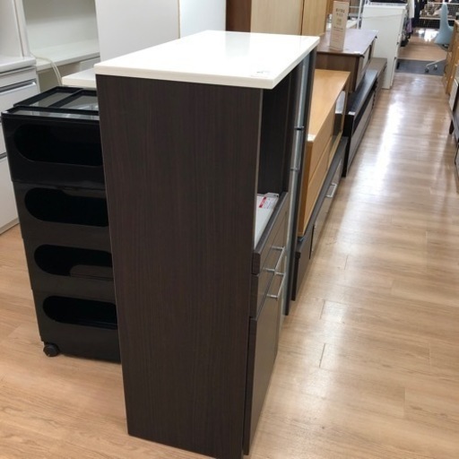 ニトリ キッチンカウンター ダークブラウン【トレファク上福岡】の通販 