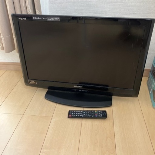 AQuos  SHARP テレビまだまだ使えます（受け渡し者決まりました）
