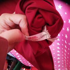 美品☆黒と赤ドレス　　S の画像