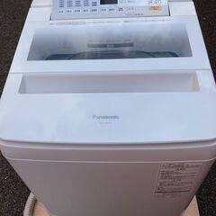 洗濯機 Panasonic NA-FA80H5 8kg 2017年製 引取り推奨 2017年製のパナソニックNA-FA80H5洗濯機 容量:8Kg 引取り値引き