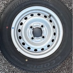 新品外し　ノーマルタイヤ　145/80/R12