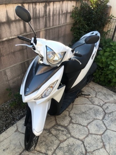 スズキ  アドレス　110オートバイ