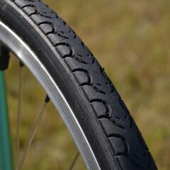 身長150cm～ 3×8段アルミフレームクロスバイク（ルイガノフレーム、再塗装済） alloy-frame hybrid bikeの画像