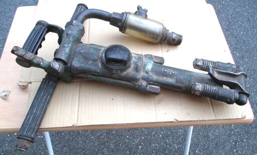 ☆トーヨー 東洋 TOYO TY16 削岩機 エアブレーカー ハツリ機 エアー工具◆手持ち式さく岩機