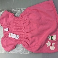 子供服　キッズ　女の子　ガール　ピンク　100の画像