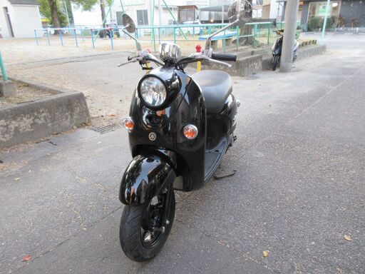 ビーノ　FI　4スト　Gロック付　バッテリー新品　ブラック　ヤマハ　原付　SA37J