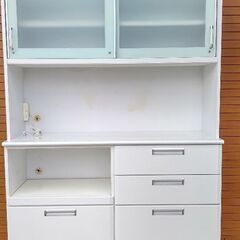 食器棚 キッチンボード 入江木工 ウエーブ140
