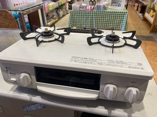 【愛品館市原店】リンナイ 2021年製 都市ガス用 ガステーブル ET34NJH4【愛市IFC031607-104】