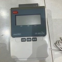 タイムレコーダー　セットでどうぞ！の画像