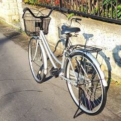 ☆美品‼お届け可！☆ 26インチ 自転車 『SUNTRUST』シルバー