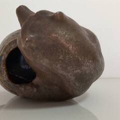 ★狸の置物　中古品の画像