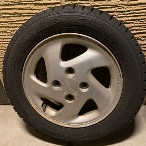 155/65/13 スタッドレスタイヤ　ホイールセット