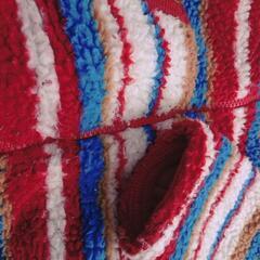 ⤵️女の子 90㎝ モコモコ アウターの画像