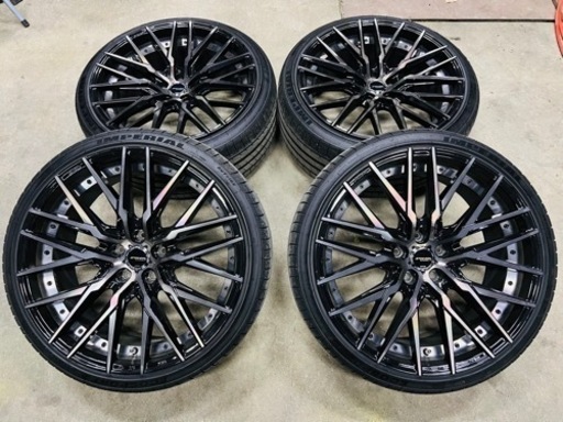 AME STEINERホイール 5穴 PCD114.3 20インチ 4本セット