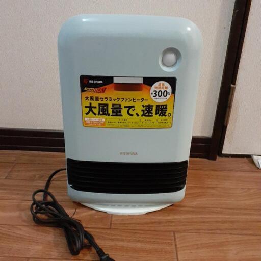 ｱｲﾘｽｵｰﾔﾏ　(中古)セラミックスファンヒーター※プロフ必読