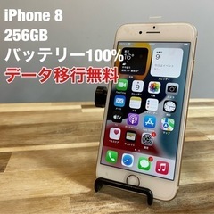 iPhone8 256GB SIMフリー　バッテリー最大容量74% ⭐︎SIMフリー iPhone8 256GB レッド バッテリー容量100% 【公式通販】