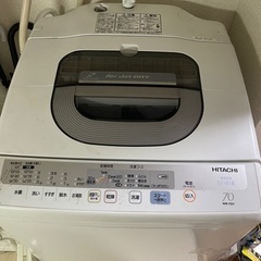洗濯機　日立　