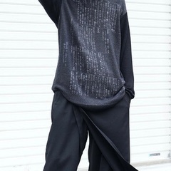 ヨウジ　ヤマモト　Wrinkled Gabardine Fedo...