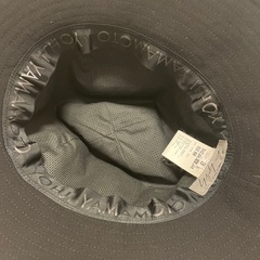 ヨウジ　ヤマモト　Wrinkled Gabardine Fedora hatの画像