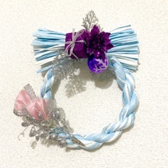 【クリスマスリース&しめ縄】2wayリースを作ってみよう❗️の画像