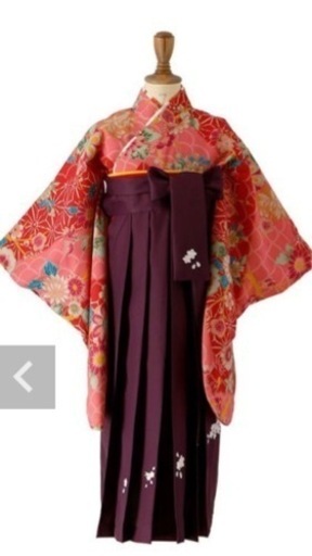 小学校卒業式 女の子 はかま　着付け簡単袴セット キャサリンコテージ