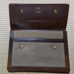 A４書類が入る バックスキン 書類バック(中古) 差し上げます。の画像