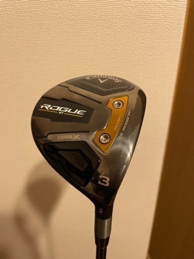 ローグst max フェアウェイウッド 3番　ベンタスTRブルー7S