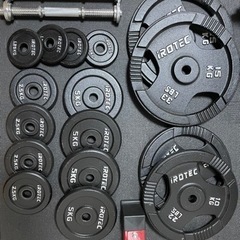 【商談中】ベンチプレスセット　ホームトレーニングの画像