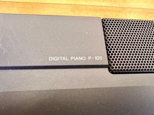 YAMAHA P-105 電子ピアノ ブラック キーボード