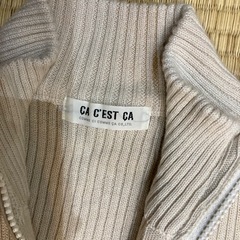 未着品 フリーサイズ CA C'EST CA  上衣の画像