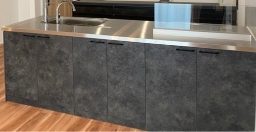 クリナップ　前面収納　扉　キッチン　アイランドキッチン