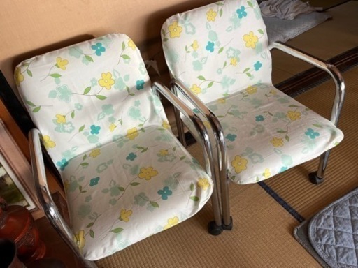 キャスター付きチェア　値下げ　断捨離