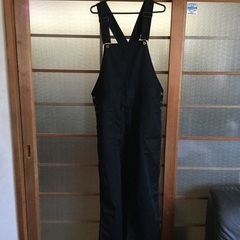 サロペット/オーバーオール　ブラックL