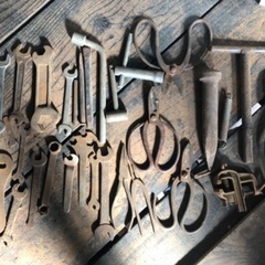 アンティーク工具等　約40個程の画像
