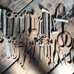 アンティーク工具等　約40個程の画像